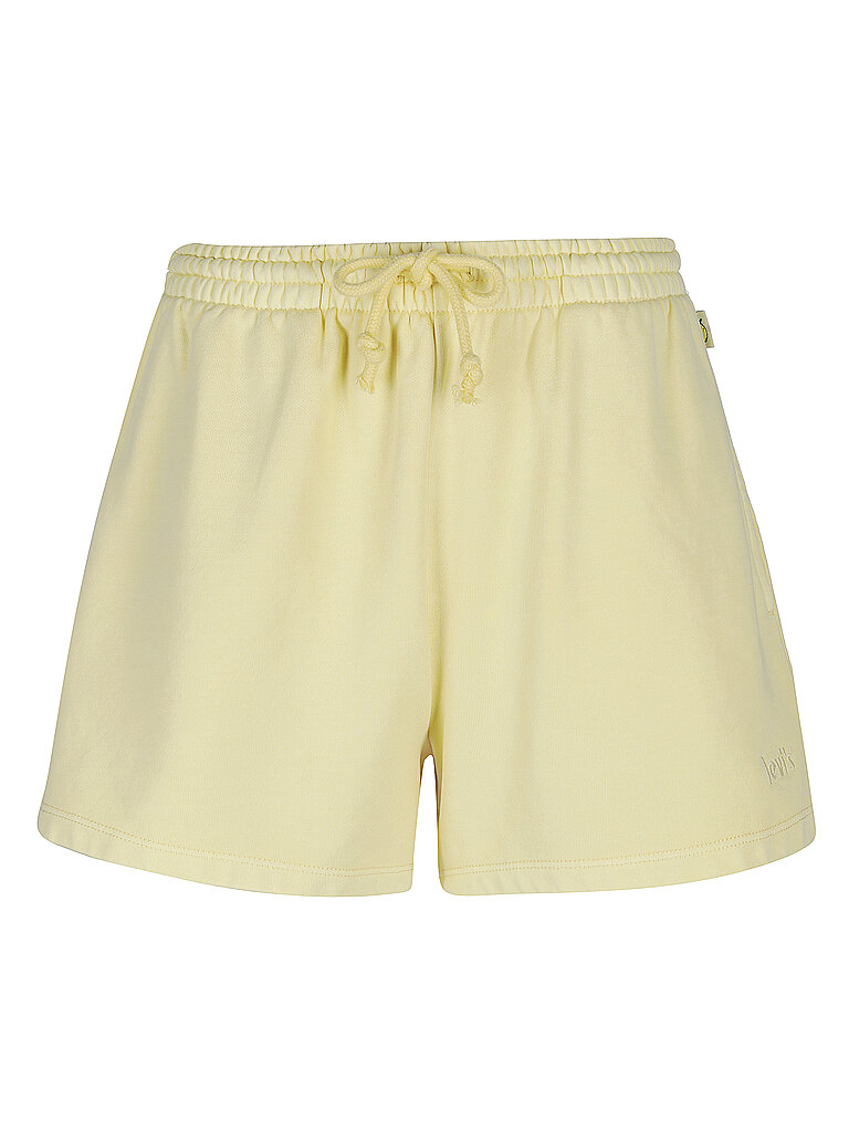LEVI'S Sweatshorts gelb | L