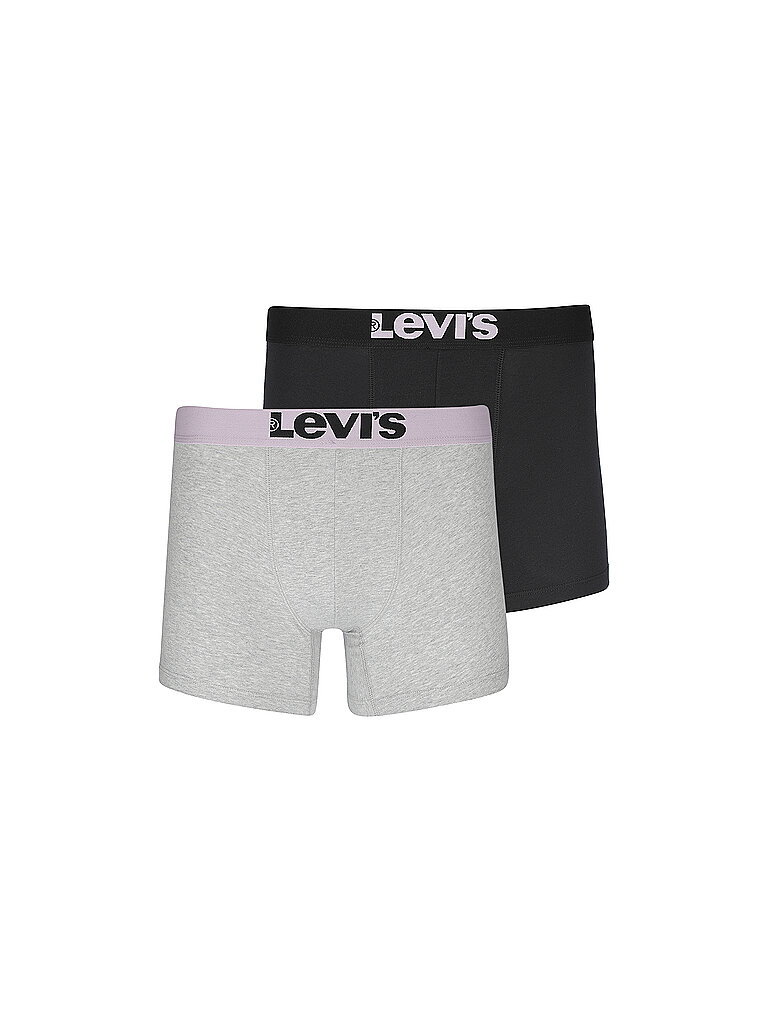 LEVI'S Boxer Brief 2er Pkg grau | S
