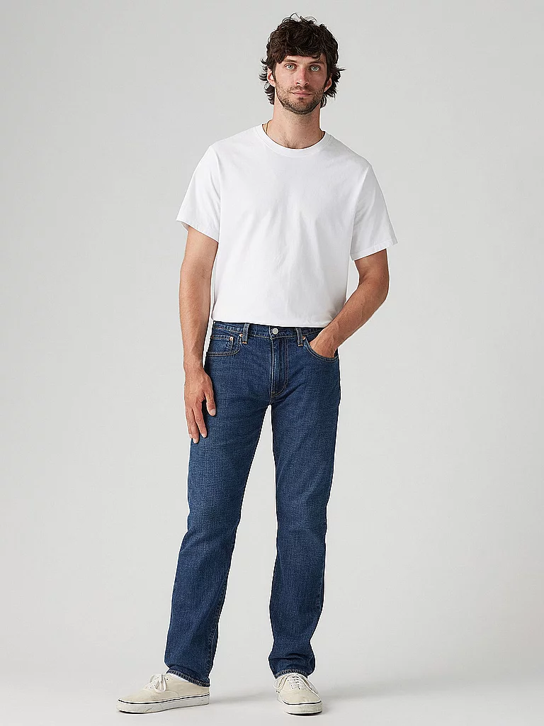 Levi's® Jeans Tapered Fit 502 Dunkelblau | 33/L32
