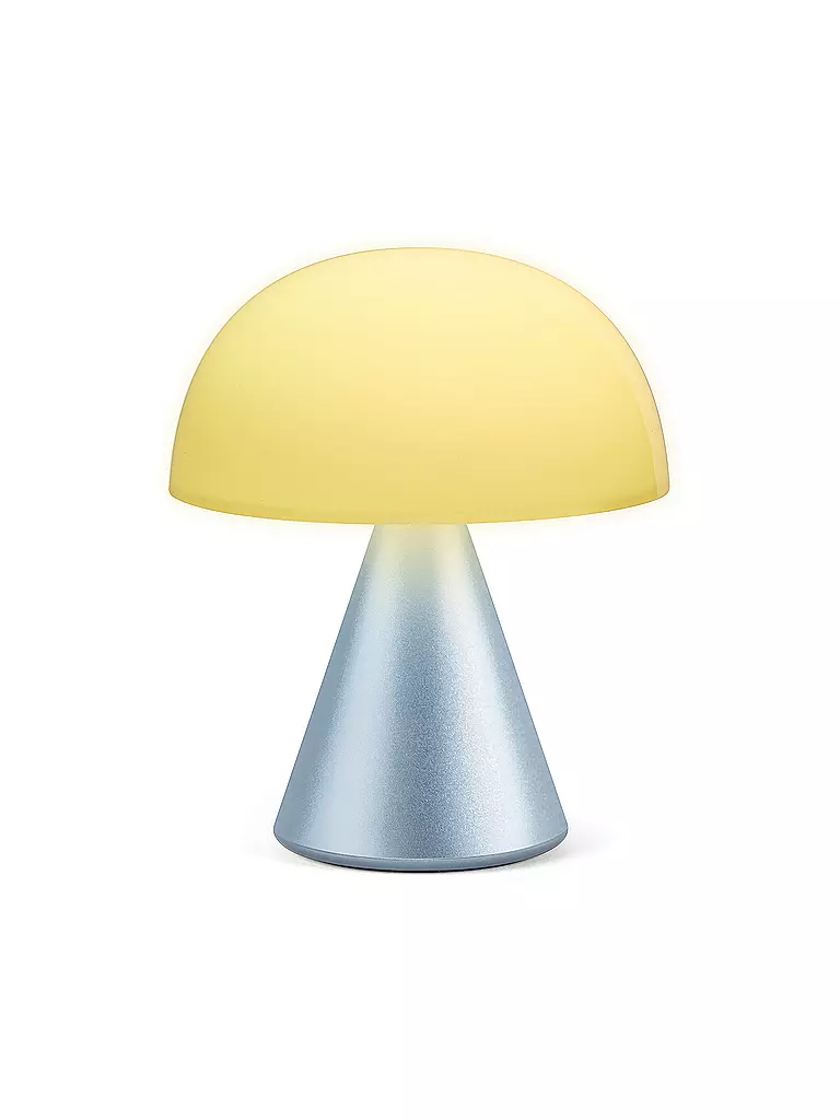 LEXON | LED Lampe MINA M 11cm Light Blue | hellblau