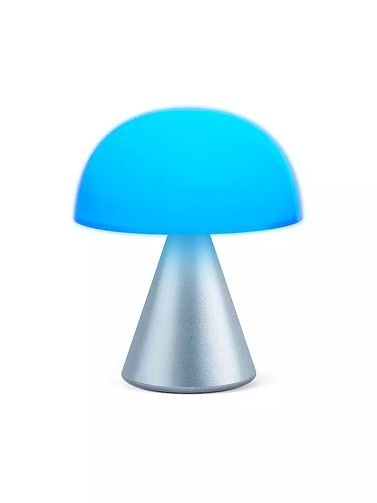 LEXON | LED Lampe MINA M 11cm Light Blue | hellblau