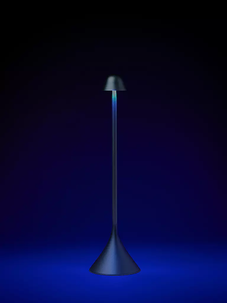 LEXON | LED Lampe STELI 28,6cm Light Blue | hellblau