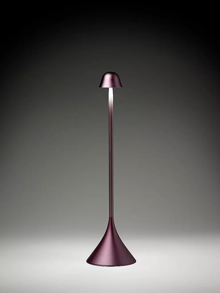 LEXON | LED Lampe STELI 28,6cm Light-Pink | hellblau