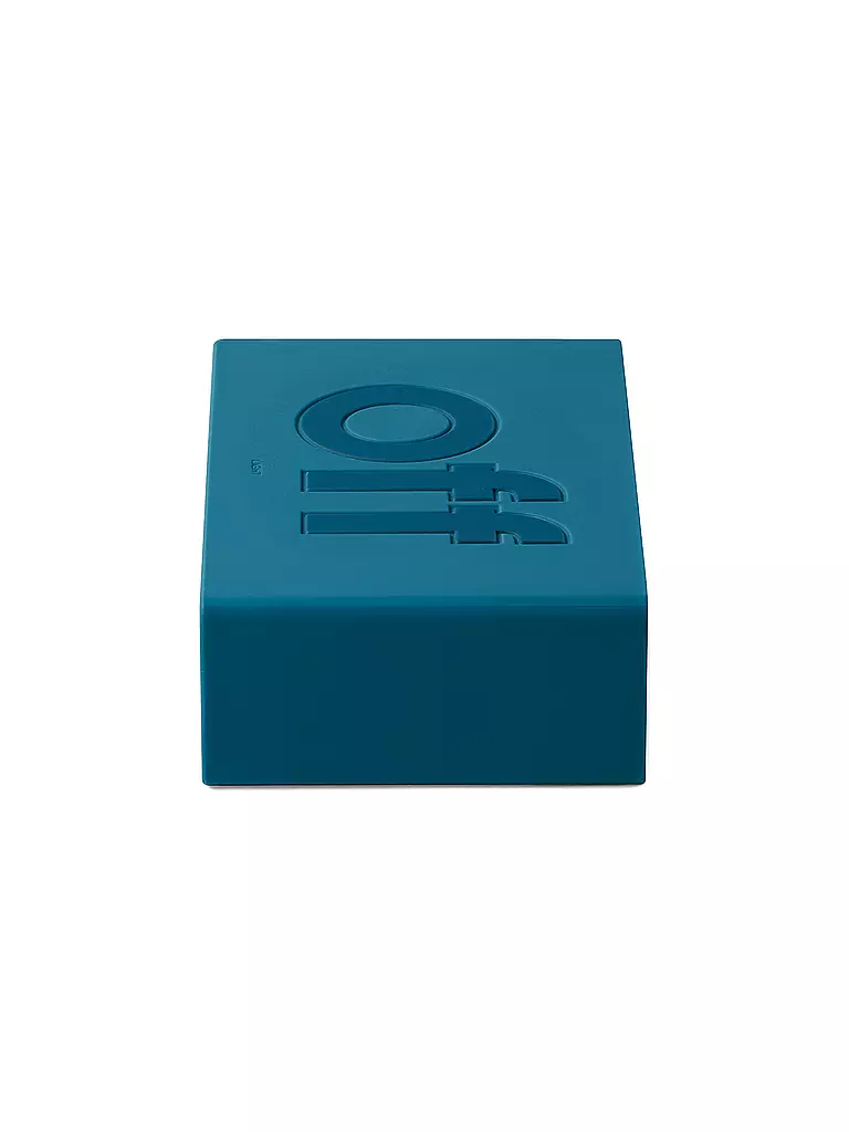 LEXON | Wecker FLIP+ 10x6,5cm Duck Blue | blau