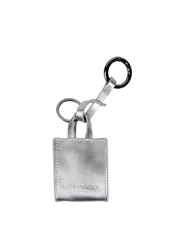 LIEBESKIND BERLIN Lederschlüsselanhänger silber