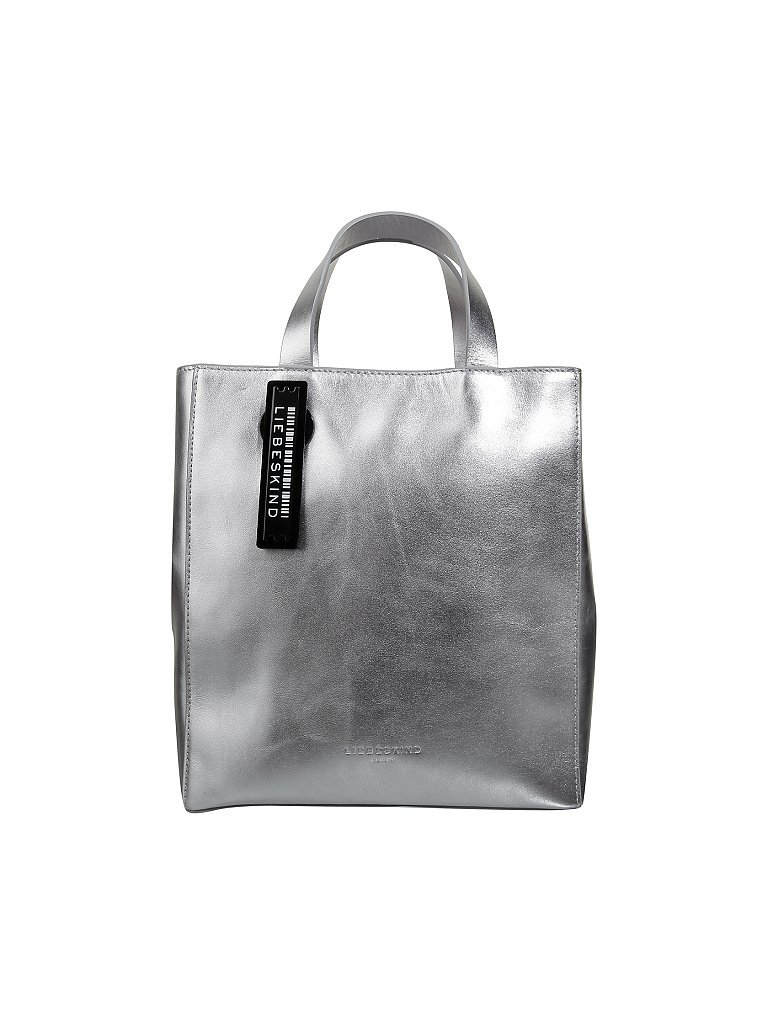 LIEBESKIND BERLIN Ledertasche  silber