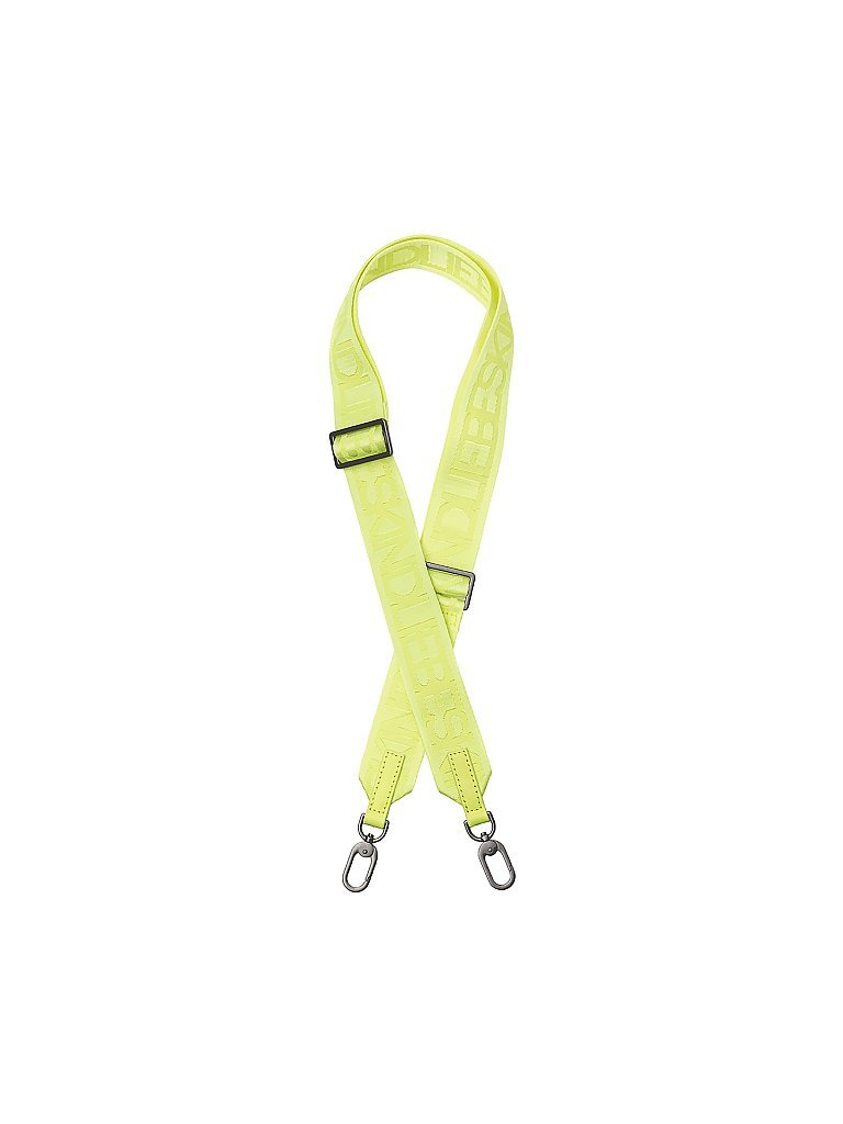 LIEBESKIND BERLIN Schultergurt Monterey Webbing Logo Strap gelb