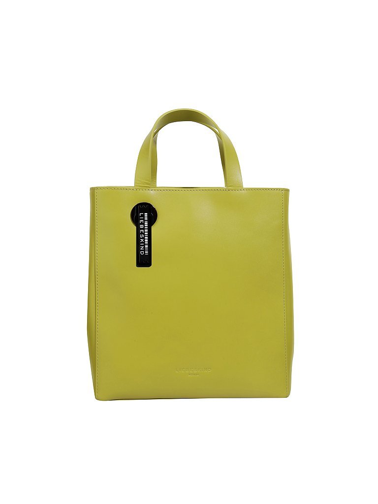 LIEBESKIND BERLIN Ledertasche - Shopper Paper Bag S gelb