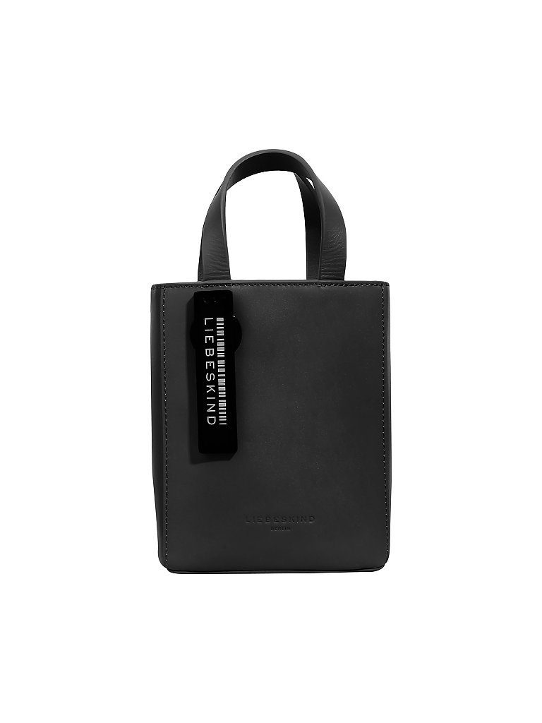 LIEBESKIND BERLIN Ledertasche - Shopper Paper Bag XS schwarz