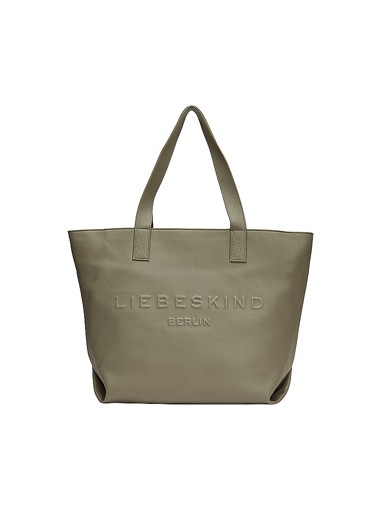 LIEBESKIND BERLIN Ledertasche - Shopper Hannah M grün