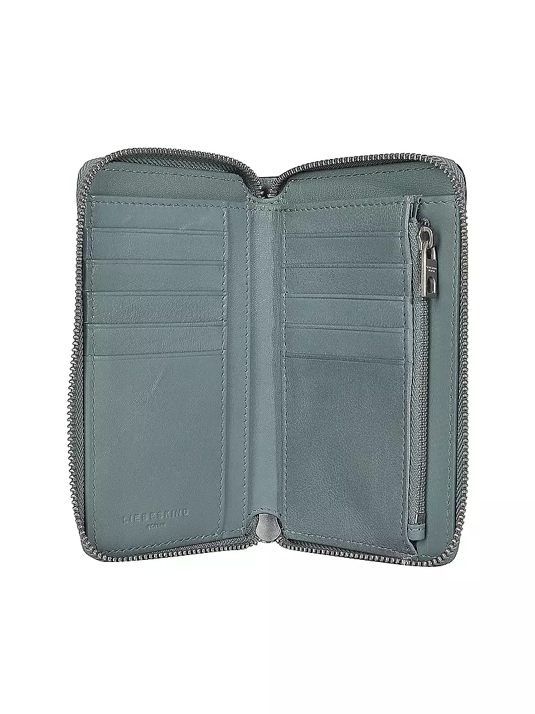 LIEBESKIND BERLIN Ledergeldbörse türkis