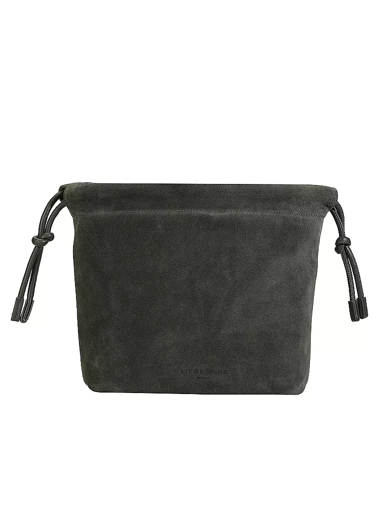 LIEBESKIND BERLIN | Ledertasche - Bucket Bag | olive