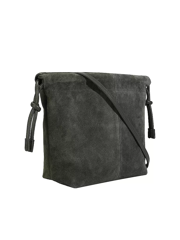 LIEBESKIND BERLIN | Ledertasche - Bucket Bag | olive