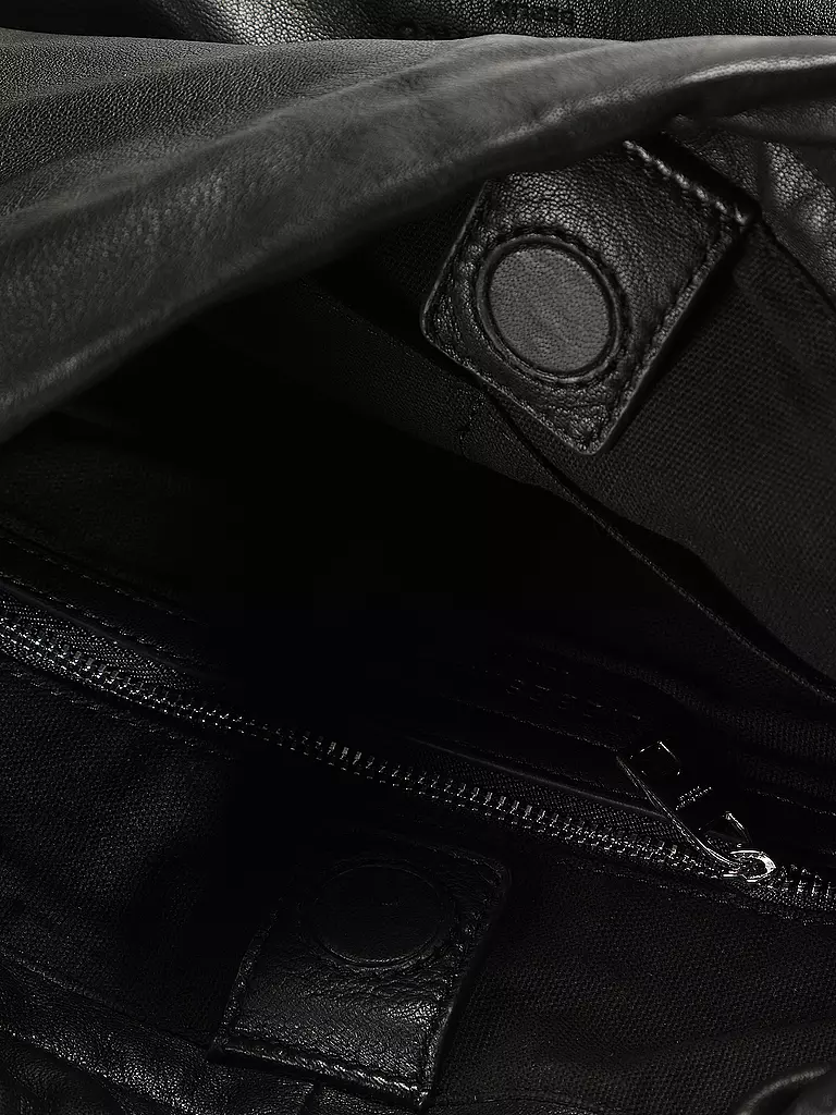 LIEBESKIND BERLIN | Ledertasche - Bucket Bag | schwarz