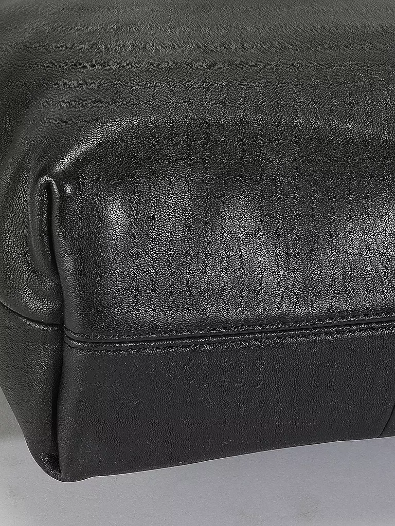 LIEBESKIND BERLIN | Ledertasche - Bucket Bag | schwarz