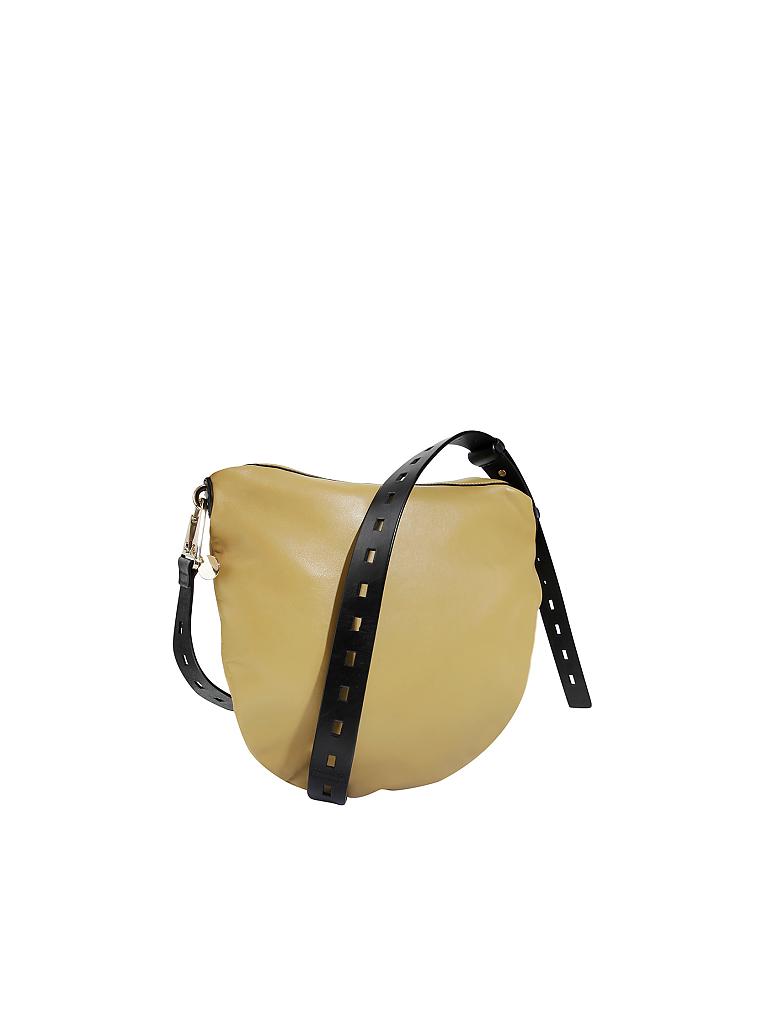 LIEBESKIND BERLIN | Ledertasche - Crossbody "Dive" M | gelb