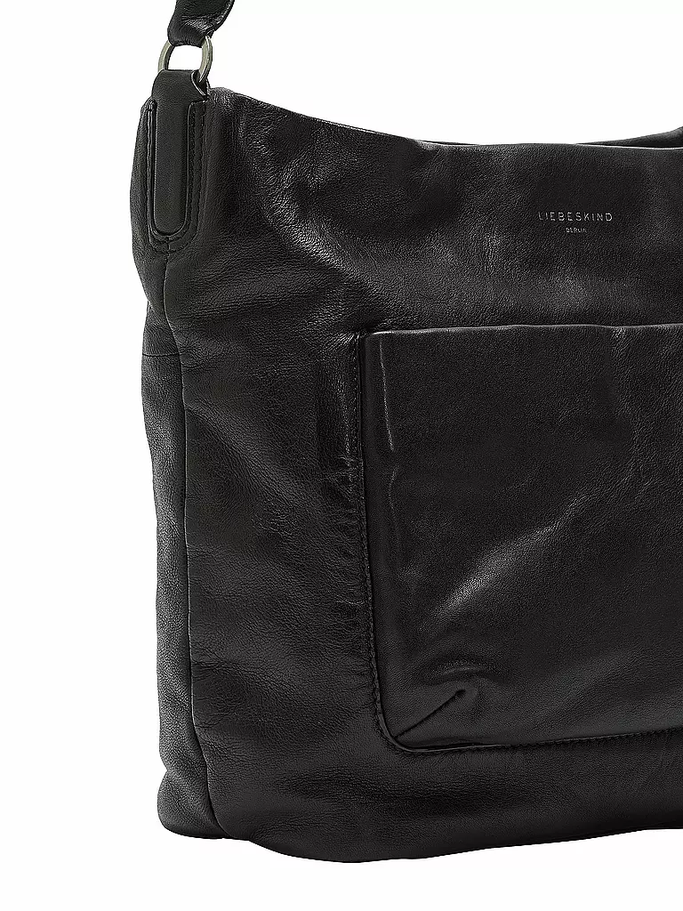 LIEBESKIND BERLIN | Ledertasche - EVER HOBO Medium | schwarz