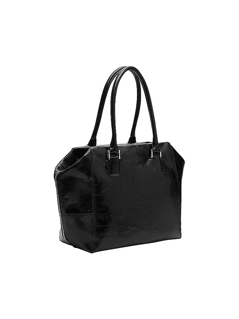 LIEBESKIND BERLIN | Ledertasche - Henkeltasche KAYLA Medium | schwarz