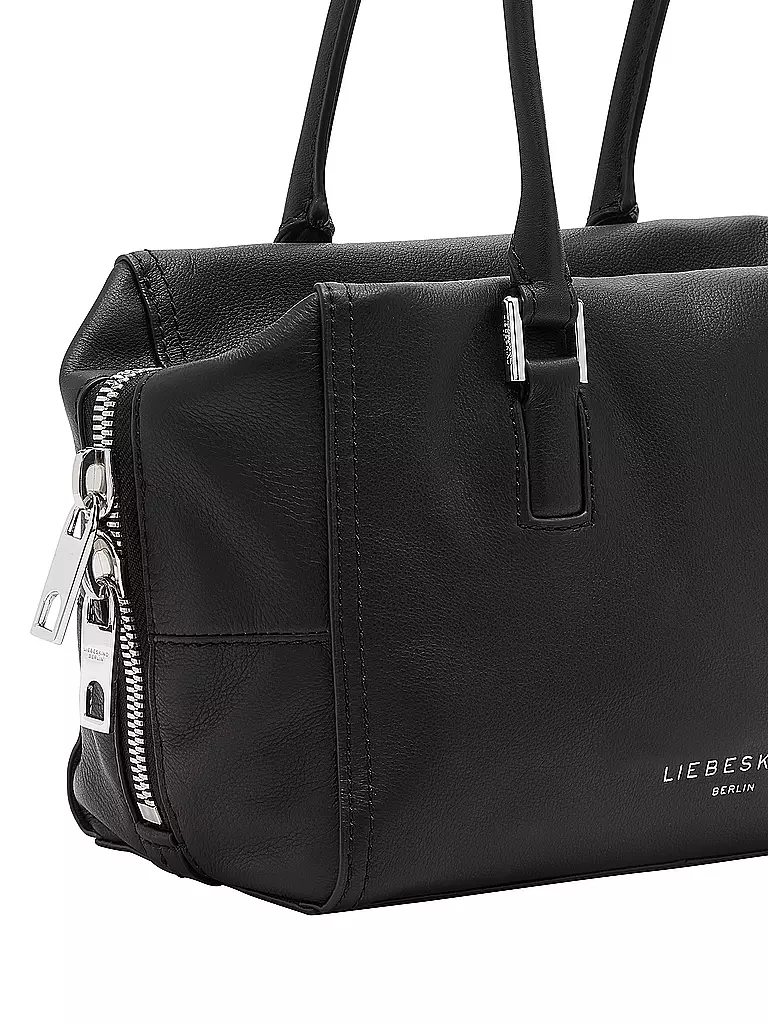 LIEBESKIND BERLIN | Ledertasche - Henkeltasche KAYLA Small | schwarz