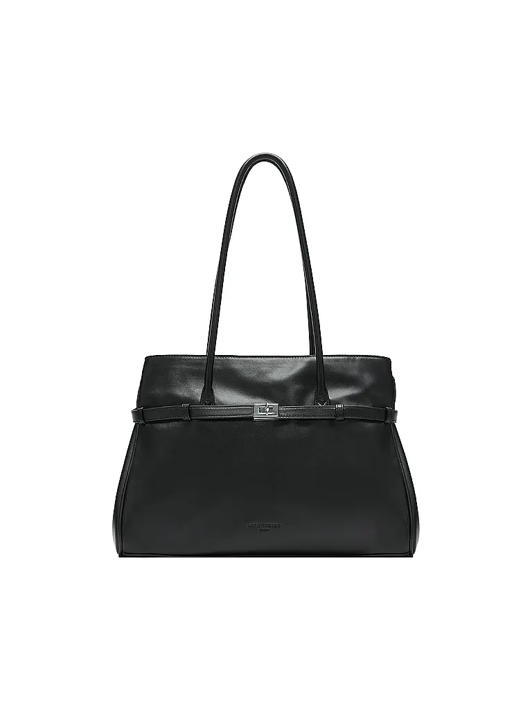 LIEBESKIND BERLIN | Ledertasche - Henkeltasche NORI Large | Schwarz