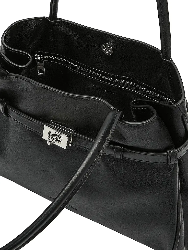 LIEBESKIND BERLIN | Ledertasche - Henkeltasche NORI Medium | Schwarz