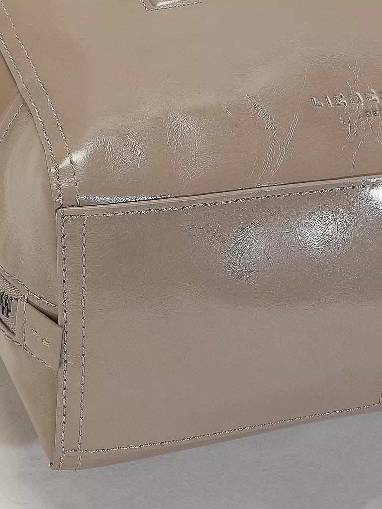 LIEBESKIND BERLIN | Ledertasche - Henkeltasche Satchel Small | schwarz