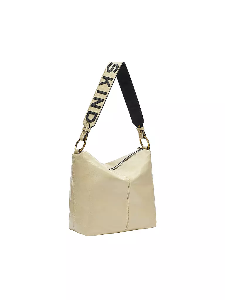 LIEBESKIND BERLIN | Ledertasche - Hobo AISSA Small | creme