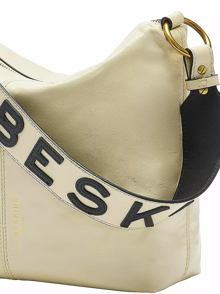 LIEBESKIND BERLIN | Ledertasche - Hobo AISSA Small | creme