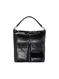 LIEBESKIND BERLIN | Ledertasche - Hobo ARCHIVE LK 204 Medium | Schwarz
