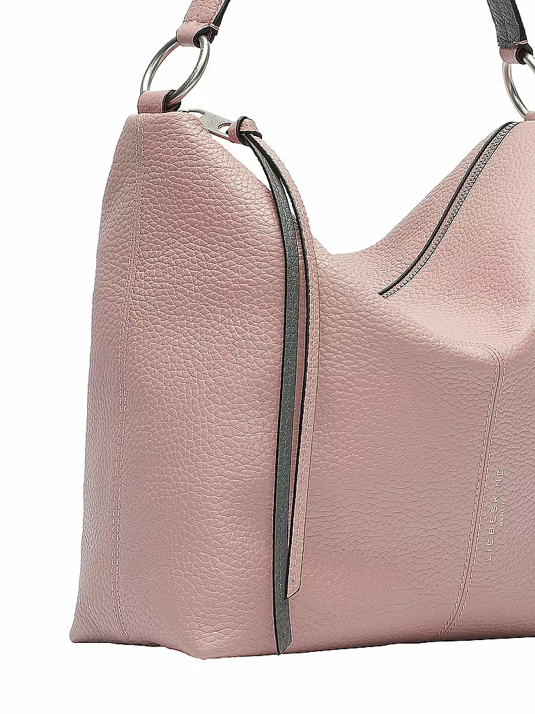 LIEBESKIND BERLIN | Ledertasche - Hobo Bag AISSA Medium | rosa