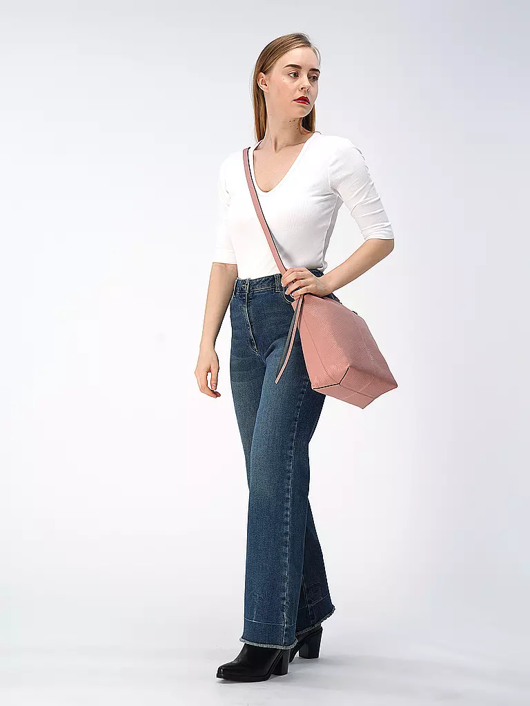 LIEBESKIND BERLIN | Ledertasche - Hobo Bag AISSA Small | rosa