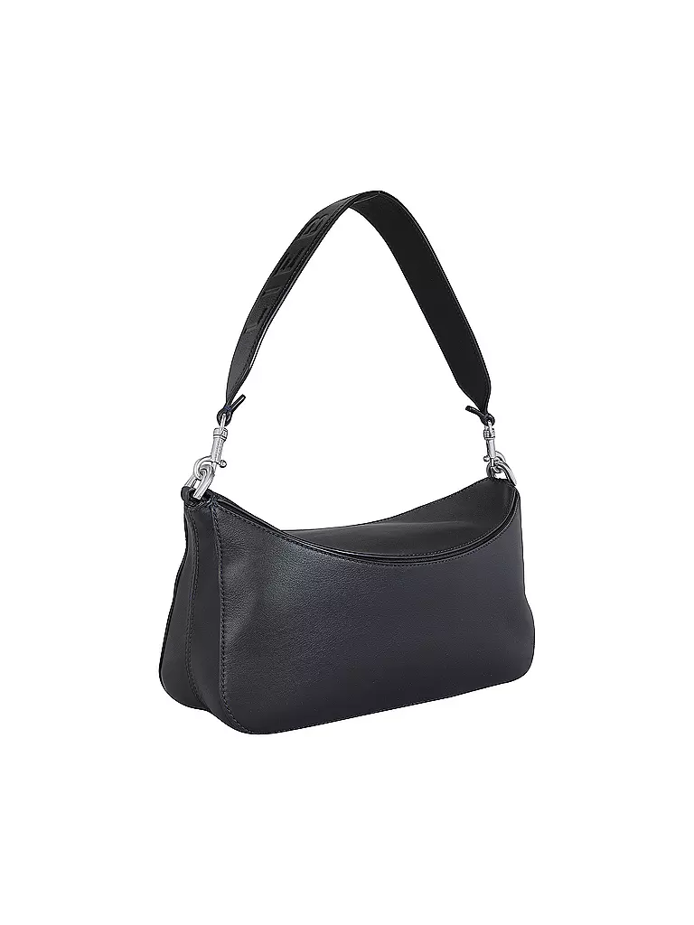 LIEBESKIND BERLIN | Ledertasche - Hobo Bag ALESSA Medium | schwarz