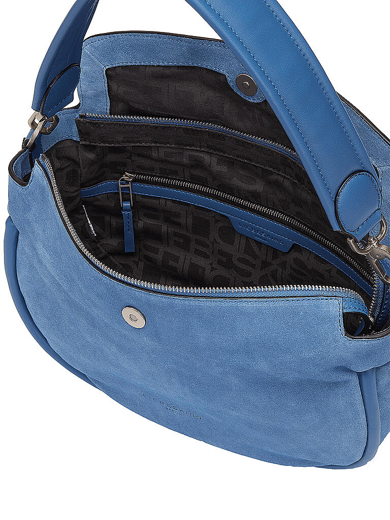 LIEBESKIND BERLIN | Ledertasche - Hobo Bag Fab M | blau