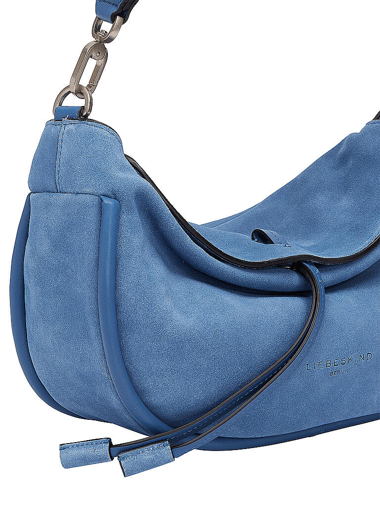 LIEBESKIND BERLIN | Ledertasche - Hobo Bag Fab M | blau