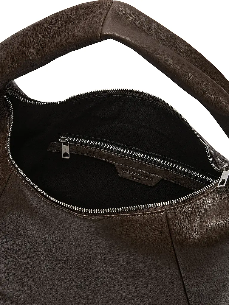 LIEBESKIND BERLIN | Ledertasche - Hobo Bag FARRAH Medium | Braun