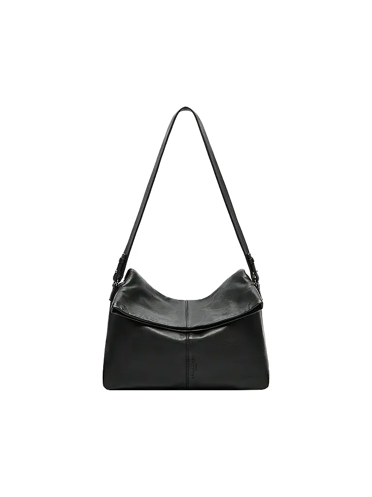 LIEBESKIND BERLIN | Ledertasche - Hobo Bag FIONA Medium | Schwarz