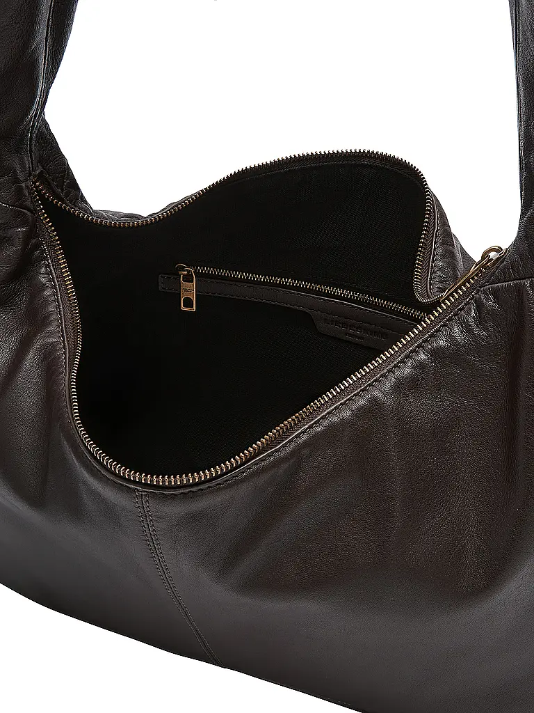 LIEBESKIND BERLIN | Ledertasche - Hobo Bag Large | Braun