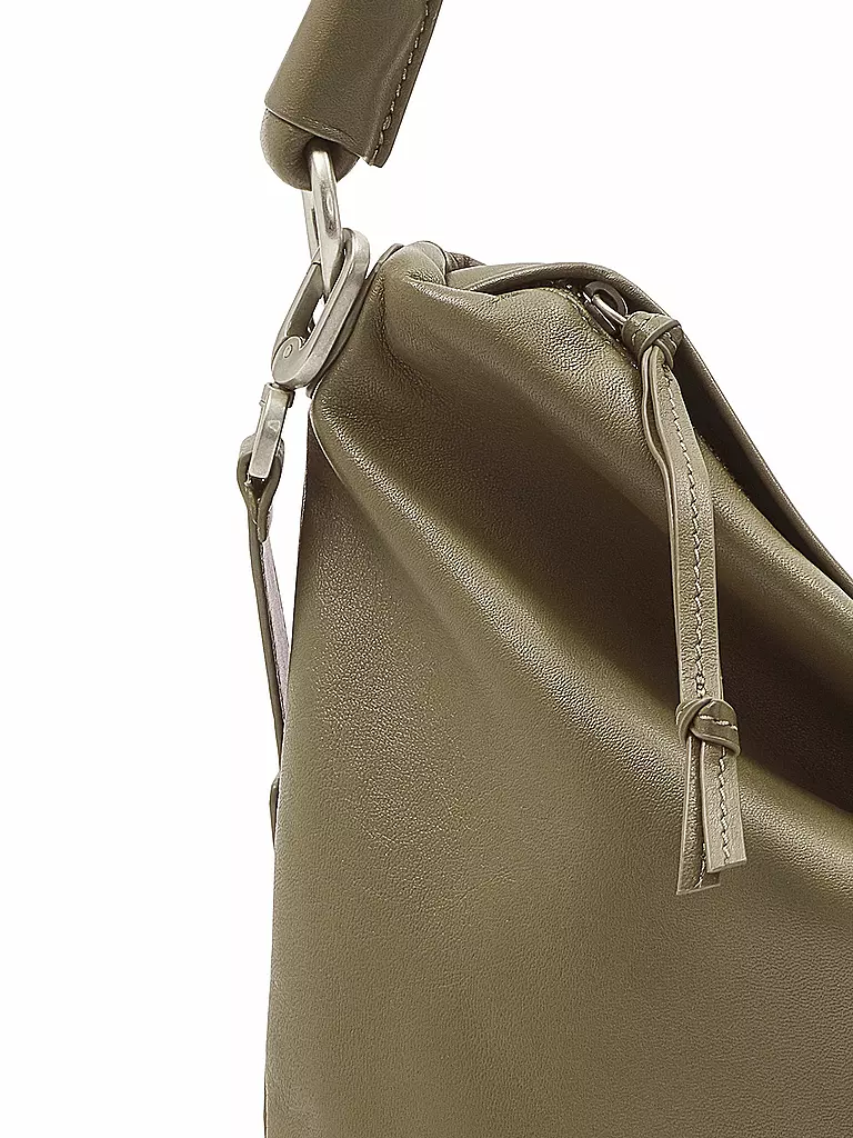 LIEBESKIND BERLIN | Ledertasche - Hobo Bag Lova M | grün