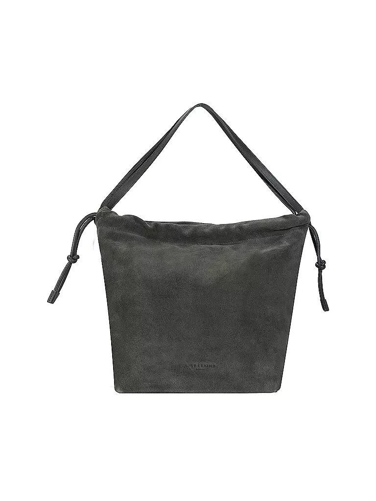 LIEBESKIND BERLIN | Ledertasche - Hobo Bag LYA Medium | olive