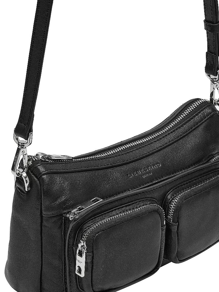 LIEBESKIND BERLIN | Ledertasche - Hobo Bag MAIA Small | creme