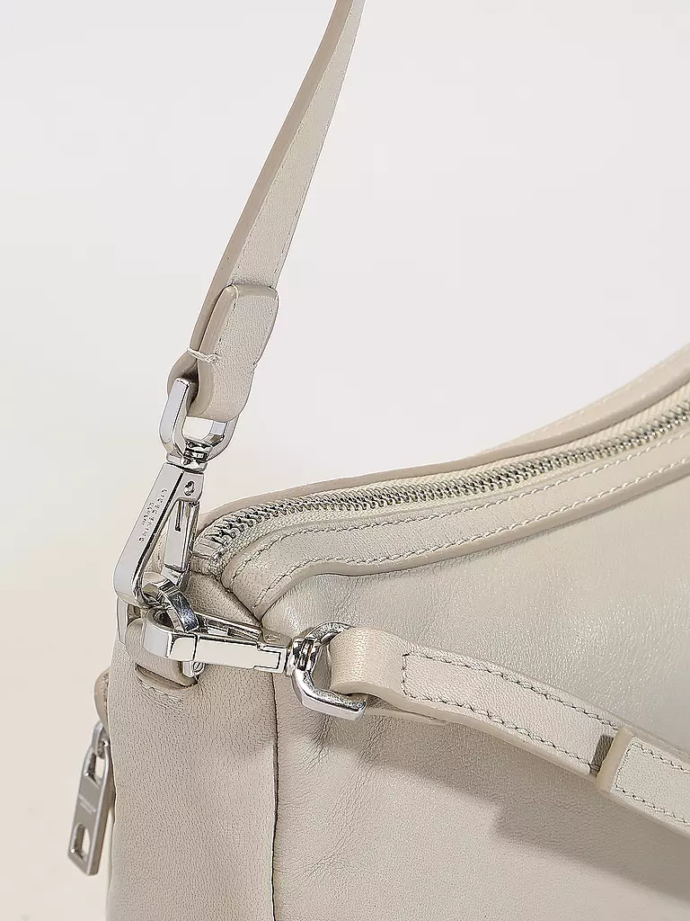 LIEBESKIND BERLIN | Ledertasche - Hobo Bag MAIA Small | creme