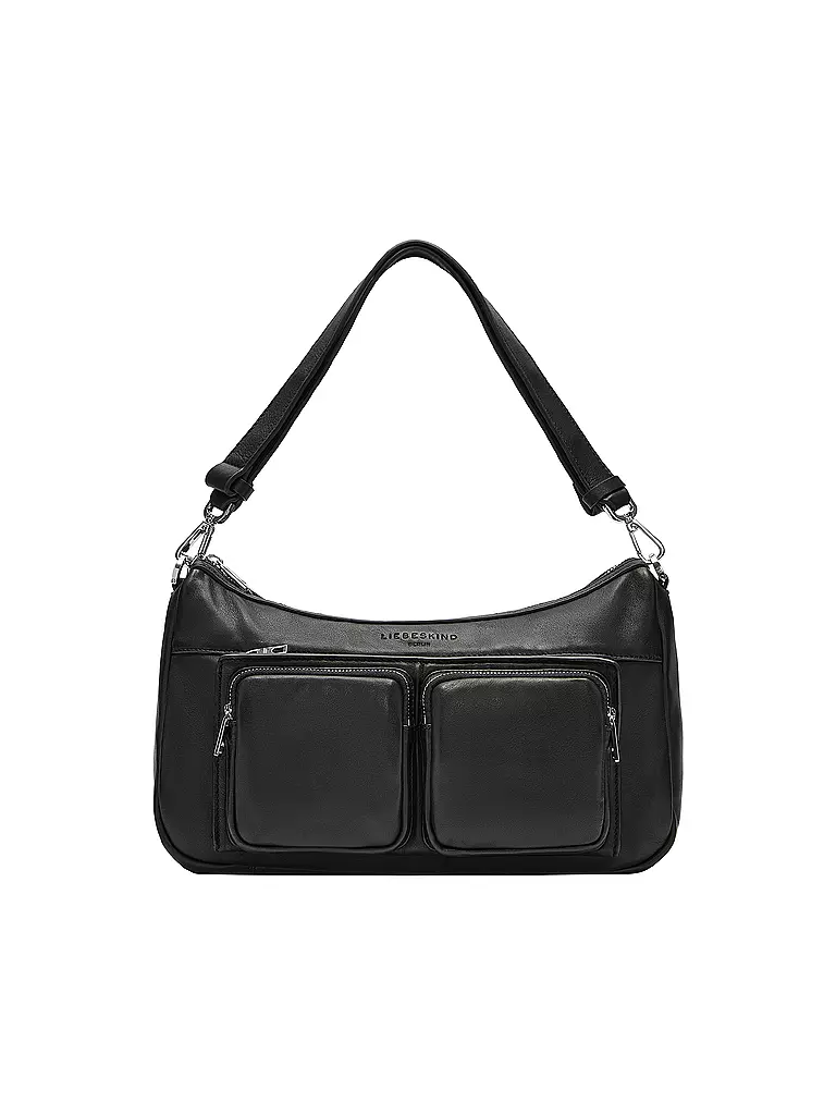LIEBESKIND BERLIN | Ledertasche - Hobo Bag MAIA Small | creme