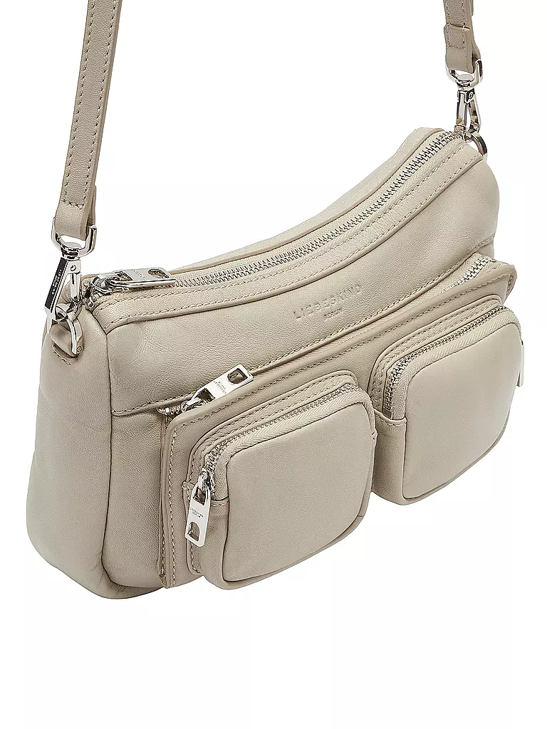 LIEBESKIND BERLIN | Ledertasche - Hobo Bag MAIA Small | creme