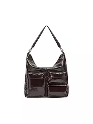 LIEBESKIND BERLIN | Ledertasche - Hobo Bag Medium | dunkelrot