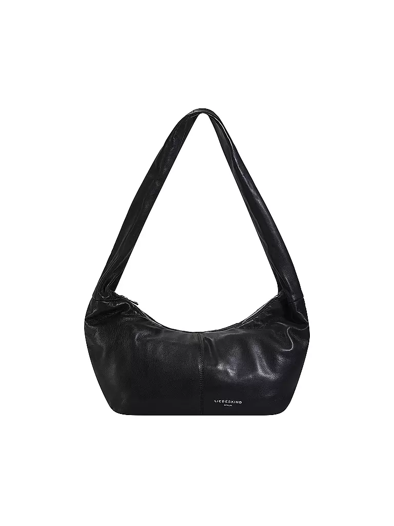 LIEBESKIND BERLIN | Ledertasche - Hobo Bag Medium | schwarz