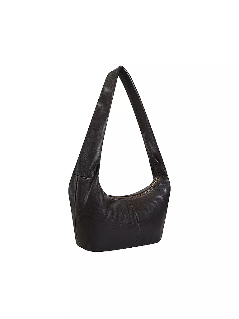 LIEBESKIND BERLIN | Ledertasche - Hobo Bag Medium | braun
