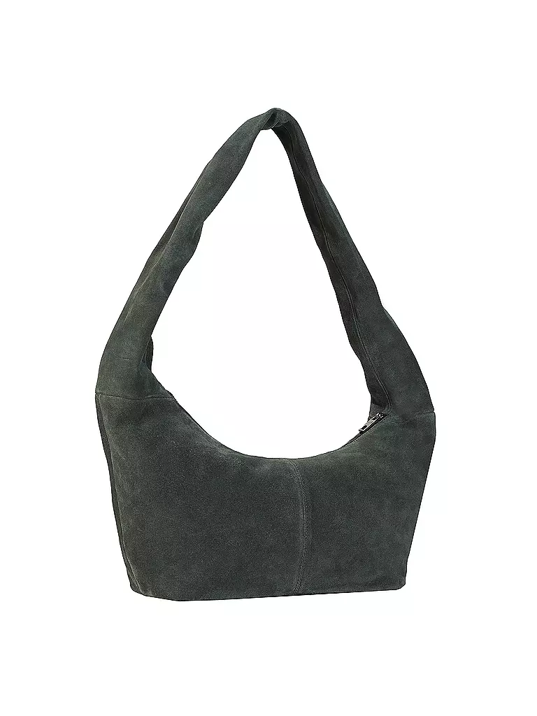 LIEBESKIND BERLIN | Ledertasche - Hobo Bag Medium | olive