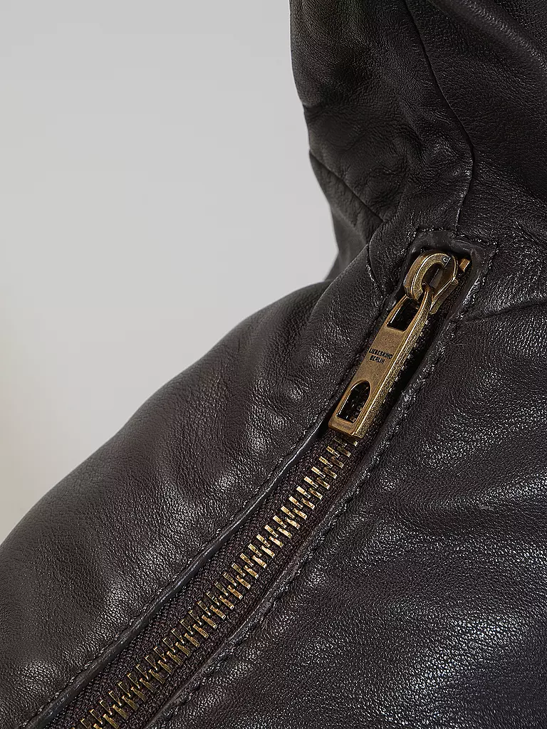 LIEBESKIND BERLIN | Ledertasche - Hobo Bag Medium | braun
