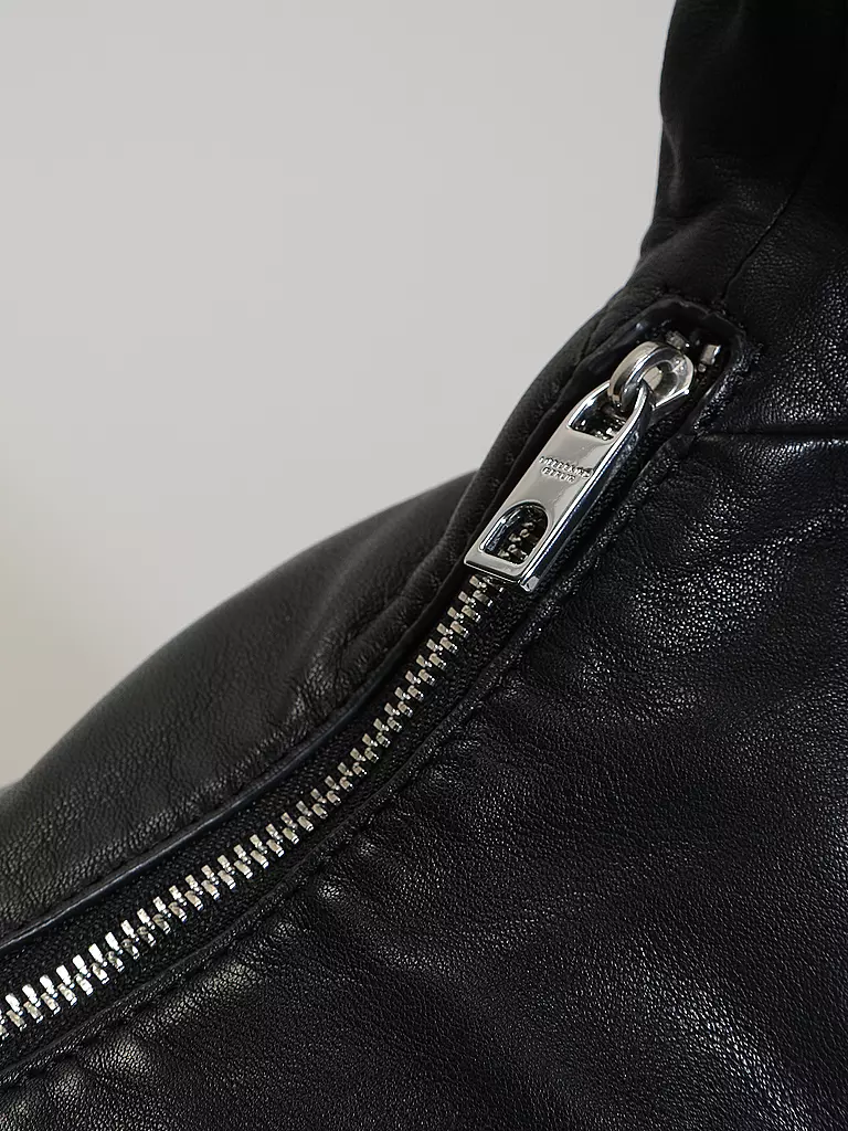 LIEBESKIND BERLIN | Ledertasche - Hobo Bag Medium | schwarz