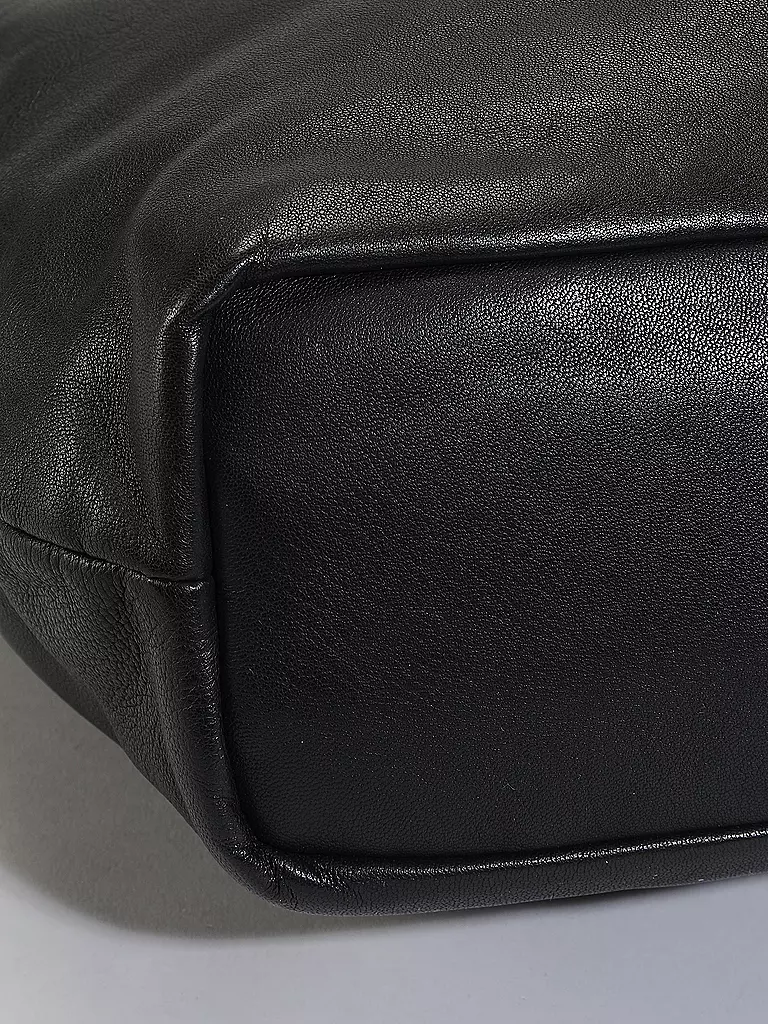 LIEBESKIND BERLIN | Ledertasche - Hobo Bag Medium | schwarz